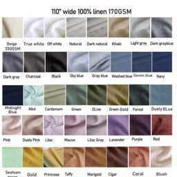 40 Colours , Red 100% Linen Curtain Panels, Living Room Curtains, Bedroom Curtains, Custom Made Wide Linen Panels - thumbnail 4