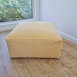 "Hemp Floor Cushion Pouf 24""x24" - thumbnail 4