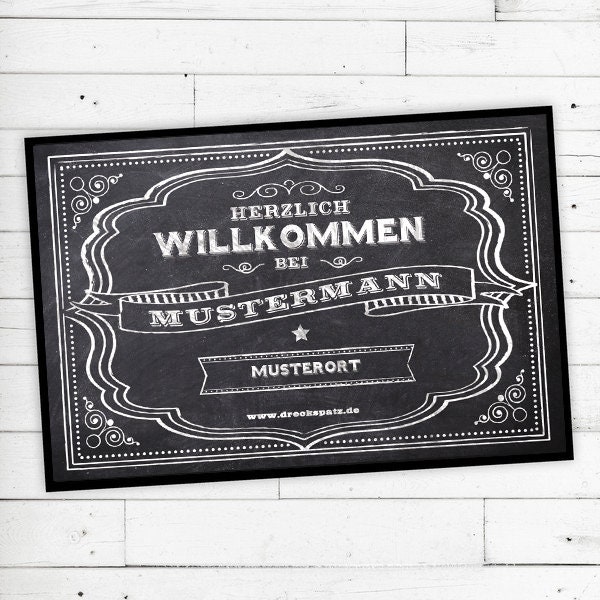"Doormat ""Vintage" - image 1