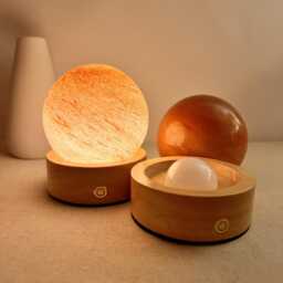 Custom Sun Night Light, Orange Planet Lamp, Nebula Desk Galaxy Table Baby Bedside Nursery Decor For Mom - thumbnail 2