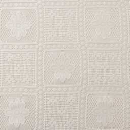 3 Colours Custom Voile Curtain Polyester Lace Sheer - thumbnail 4