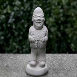 Funny Police Officer Statue Humorous Policeman Garden Decoration Concrete Cop Figurine Outdoor Novelty Sculpture Gift For - thumbnail 3