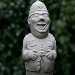 Funny Police Officer Statue Humorous Policeman Garden Decoration Concrete Cop Figurine Outdoor Novelty Sculpture Gift For - thumbnail 2