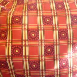 Red & Yellow Plaid Bean Bag Chair Cover, Etsy Kids, Gifts Under 75 - thumbnail 3