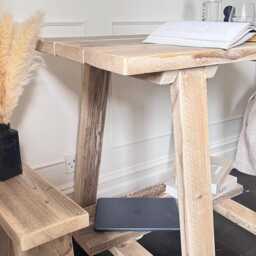 Rustic Wooden Desk - thumbnail 3