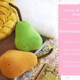 Novelty Orange Plush Fleece Fruit Pillow - thumbnail 4