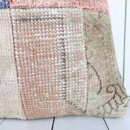 16x16 Turkish Kilim Pillow Cover Vintage Bohemian Cushion - thumbnail 3