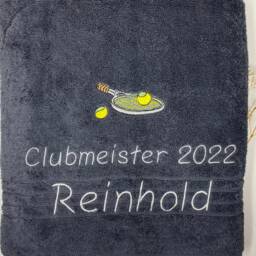 Towel Bath Guest 500 G/Meter Personalized Sport 07 Tennis Badminton Squash Racket Name Embroidery Fitness - thumbnail 3
