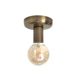 Handmade Bronze Flush Mount Ceiling Light Vintage Industrial Wall Sconce - thumbnail 1