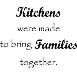 Vwaq Kitchens Were Made To Bring Families Together - Family Kitchen Wall Decals - thumbnail 2