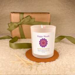 Happy Diwali Candle Gift Set With Matches, Personalised For Family & Friends, Hindu Festival Of Lights, Indian Festival - thumbnail 3