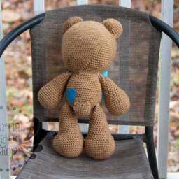 Any Color Crochet Teddy Bear 18 - thumbnail 2