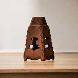 Viking Shadow Lantern Norse Thor Hammer Mjolnir Pegan Night Light Celtic Lamp Medieval Pagan Art - thumbnail 2