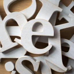 Wooden Letter Wall Decor Custom Name Gift Home Office Dorm Gallery Decoration - thumbnail 1