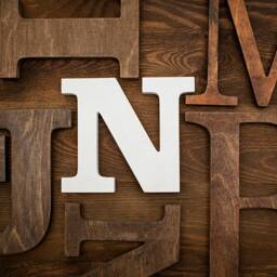 Wooden Letter Wall Decor Custom Name Gift Home Office Dorm Gallery Decoration - thumbnail 3