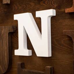 Wooden Letter Wall Decor Custom Name Gift Home Office Dorm Gallery Decoration - thumbnail 4