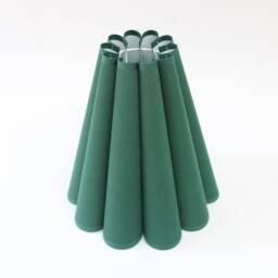 Handmade Scallop Dark Green Lampshade-17# - thumbnail 3