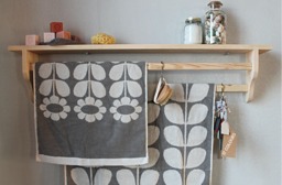 Bathroom Shelf Towel Rack Traditional Wooden Hanging Kitchen Storage