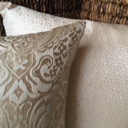 Jacquard Palazzo Soft Green/Beige, Decorative Cushion Cover, Elegant Shine, Oriental Ornaments, High-Quality Designer Fabric, Cover Pillow - thumbnail 4
