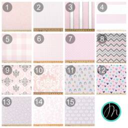 Bella Pink Nursery Valance - Premier Prints Custom Decorative Panel - Baby Girls Decor For Bedroom Or Play Room - Straight Wavy Valance - thumbnail 2