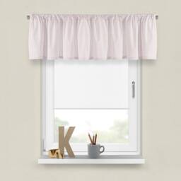 Bella Pink Nursery Valance - Premier Prints Custom Decorative Panel - Baby Girls Decor For Bedroom Or Play Room - Straight Wavy Valance - thumbnail 4