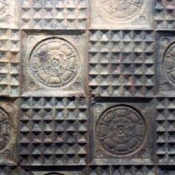 Arts & Crafts Antique Ceiling Tin Tile Patina Collection Ex Large Panels Garden Patio Headboard Sofa Industrial Spa Rustic Americana - thumbnail 2