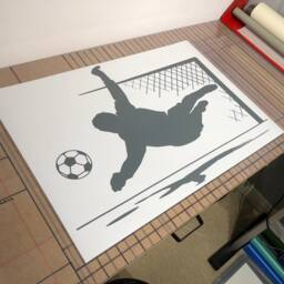 Goalkeeper Wall Sticker, Football Stickers, Goalkeeper Decal, Decals, Art, Stickers - thumbnail 2