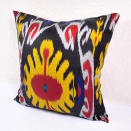 Hand Dyed Ikat Pillow Cover - thumbnail 3
