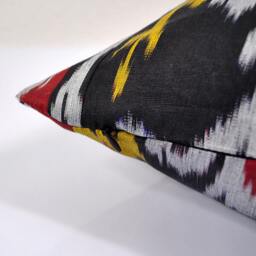 Hand Dyed Ikat Pillow Cover - thumbnail 4