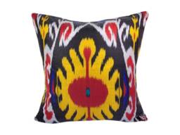 Hand Dyed Ikat Pillow Cover - thumbnail 1