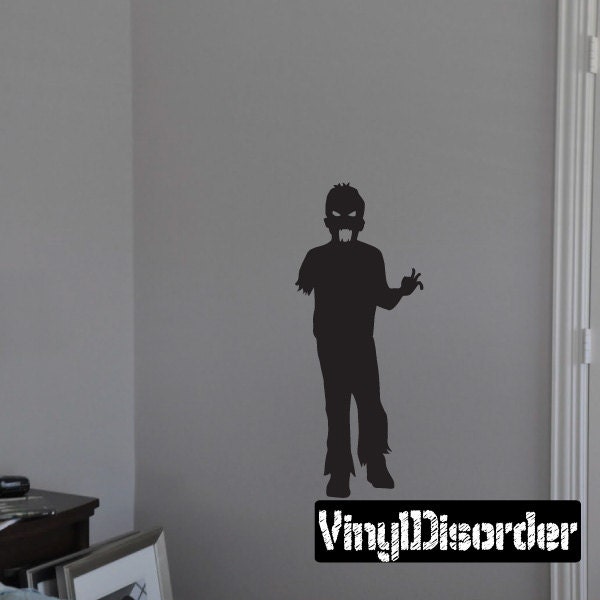 Zombie Boy Vinyl Wall Decal Or Car Sticker - Mv008Et - image 1