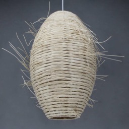 Romantic Egg Shape Natural Rattan Pendant Lights-Wild Style Lighting-Rustic Lighting-Lighting Fixtures-Decoration Lamps-Bar Lighting - thumbnail 3