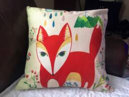 Fox in The Rain, Decorative Pillow Covers - thumbnail 1