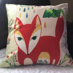 Fox in The Rain, Decorative Pillow Covers - thumbnail 4