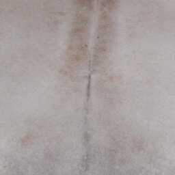 Elegant Large Brown & White Cowhide Rug - Hair-On Leather Skin For Luxurious Home Interiors - 60x60 Inches - thumbnail 3