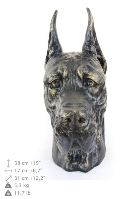 Great Dane, Deutsche Dogge - Cropped, Dog Big Head Statue, Limited Edition, Artdog - image 1