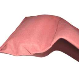 Coral Red Upholstery Fabric Hanging Armchair Sofa Headrest Bolster Cushion With Inner Pad - thumbnail 4
