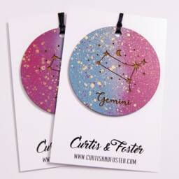 Christmas Ornament, Zodiac Ornaments, Astrological Sign, Astrology Galaxy Series, Constellation, Gift - thumbnail 4