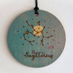 Christmas Ornament, Zodiac Ornaments, Astrological Sign, Astrology Galaxy Series, Constellation, Gift - thumbnail 3