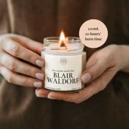 Smells Like Blair Waldorf Candle, Gossip Girl Gift, Luxury Soy Wax - thumbnail 2