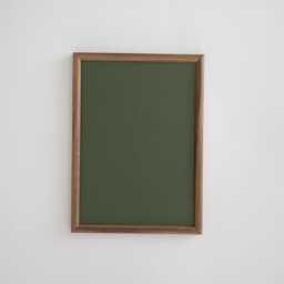 Solid Walnut Picture Frame With Mat Center Custom Opening Size - thumbnail 4