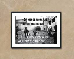 The Bogside Art Print Christy Moore Poetry, Troubles Era Image - Unframed - thumbnail 1