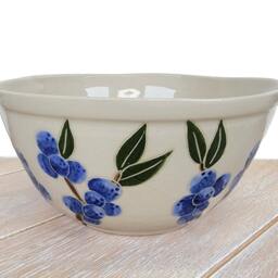 Berry Planter Red White Strawberry Decor Pattern Ceramic Pottery Handmade Succulent Plant Pot Strawberries - thumbnail 4