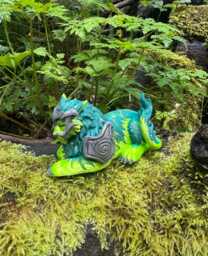 Small Green Ghost Of The Pridemother Feral Druid 12cm 3D Printed Figure