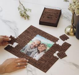 Personalized Picture Reasons Why I We Love You 10 40 50 Anniversary Birthday Gifts By Year For Him Her Photo Puzzle Gift Valentine Day - thumbnail 1