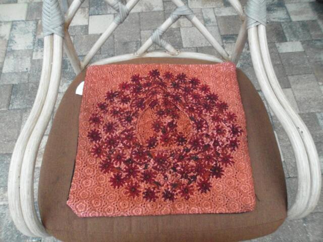 One Guatemala Huipil Pillow Cover From Chichicastenango