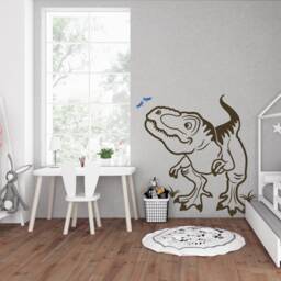 T-Rex Wall Decal Tyrannosaurus Dinosaur Vinyl Sticker - thumbnail 2