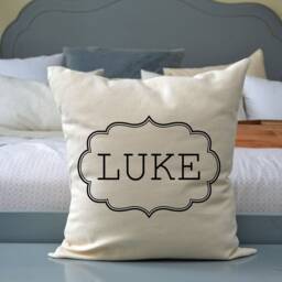 Children's Personalized Gift, Teen Boys Pillow, Girls Newborn Baby Name Custom Phrase 2 - thumbnail 2
