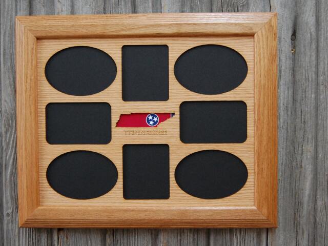 Tennessee State Picture Frame - 11x14 Holds 8 Photos Travel Frame, Wall Decor, Vacation, Gift - image 1