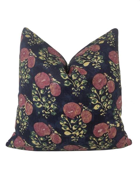 Soane Coquelicots Original Linen Cushion Cover Pillow Double Sided - image 1